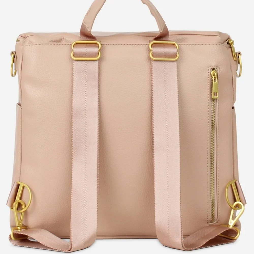 🌸 FAWN BACKPACK & MESSERGER DIAPER BAG